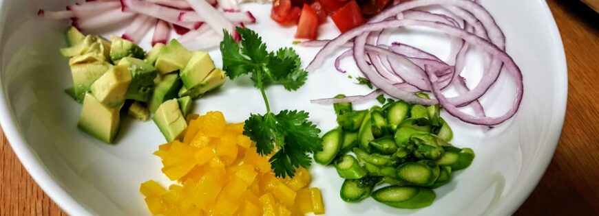 Photo Vegetables for garnishing