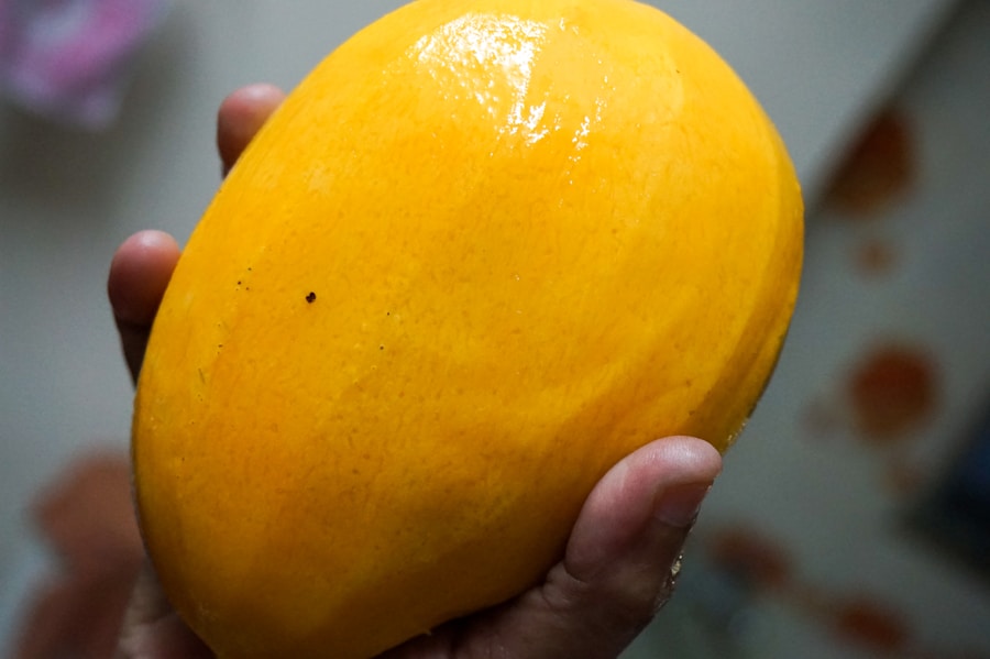 Photo Sliced employee mango