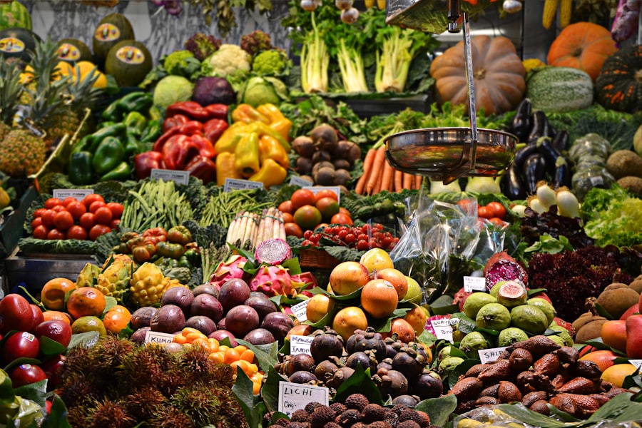 vegetables