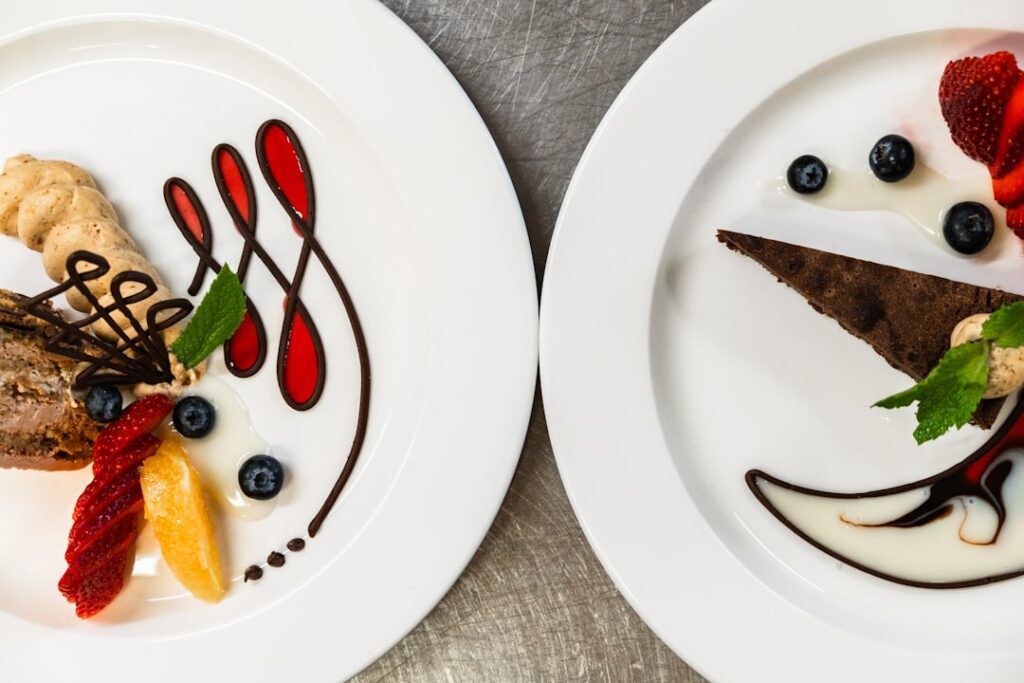 Photo fruit desserts