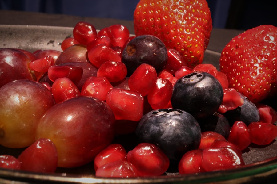 Photo catering fruits