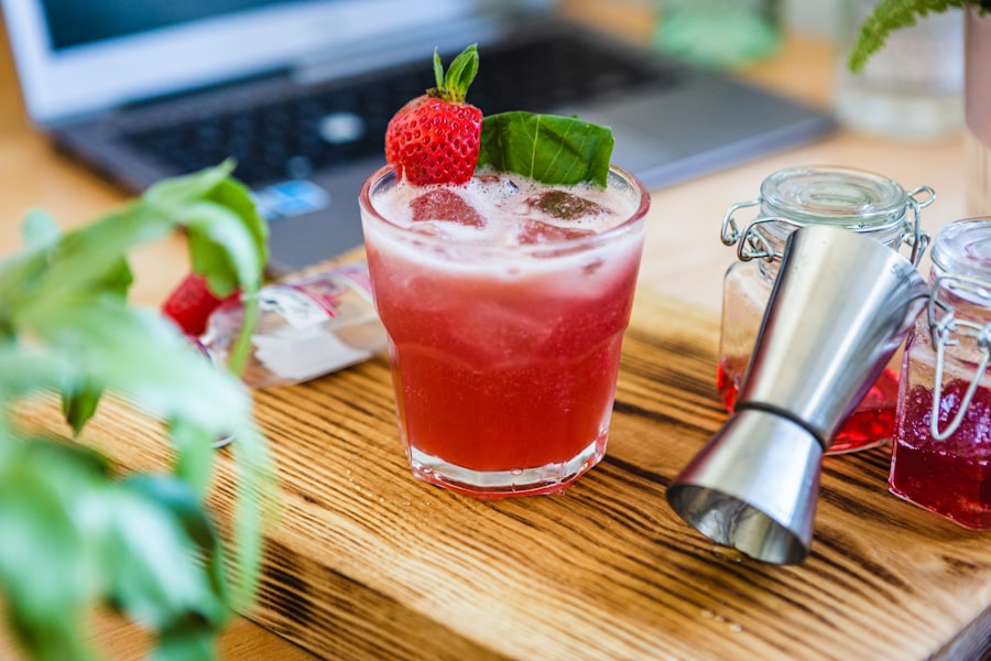 office fruit cocktails