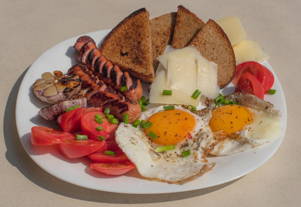 Photo kebab vegetables