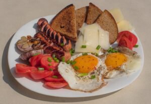 Photo kebab vegetables