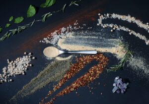 Photo paella ingredients