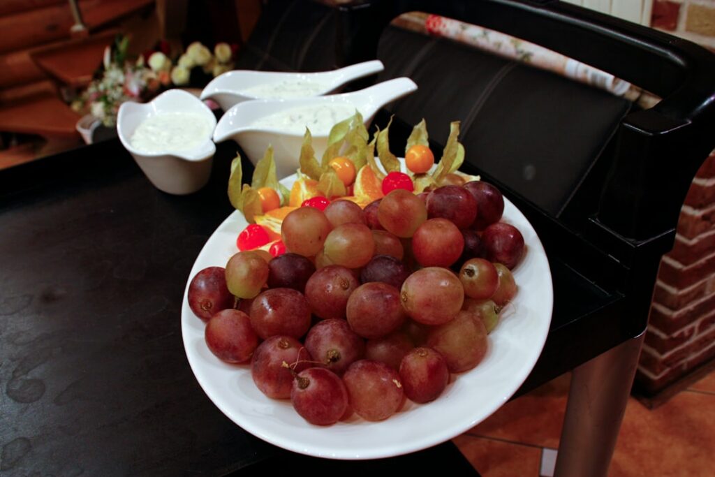 Photo Fondue fruits