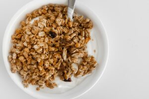 Photo fruit yogurts